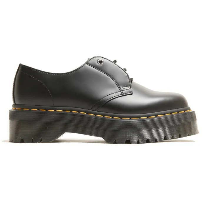 Dr. Martens Jarrick Lo Black Smooth Leather Shoe sold by Kong