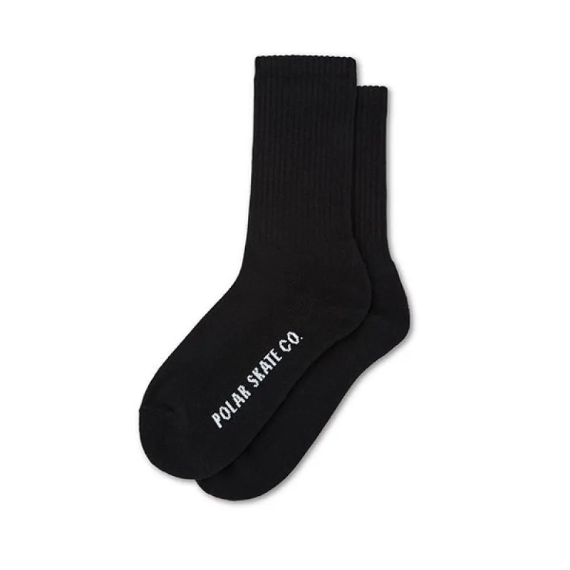 Polar Basic Socks Black made by Polar Skate