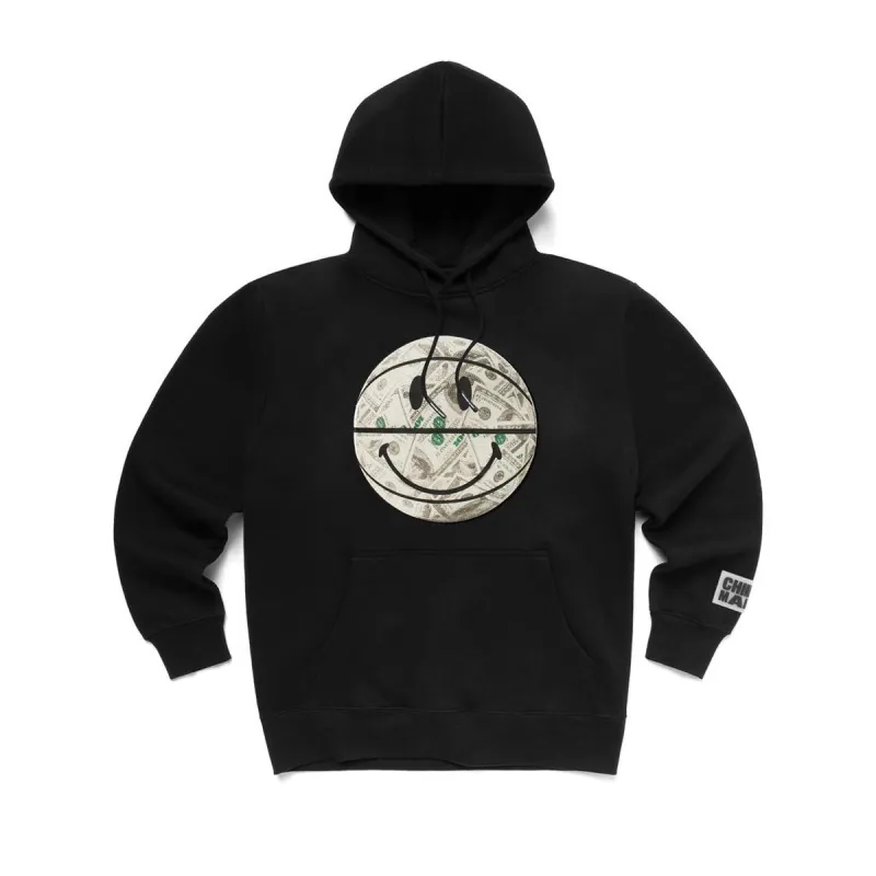 Market Smiley Money Ball Hoodie Black sold by Kong