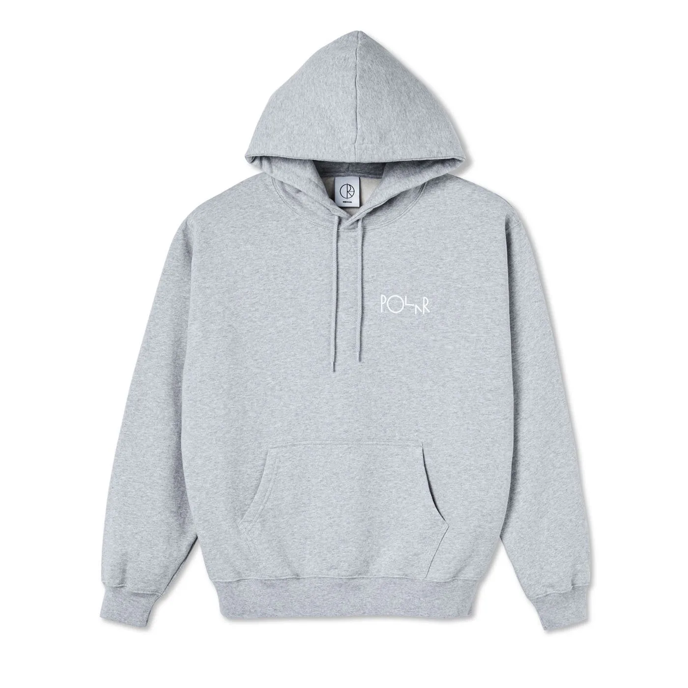 Polar 3 Tone Fill Logo Hoodie Sport Grey sold by Kong