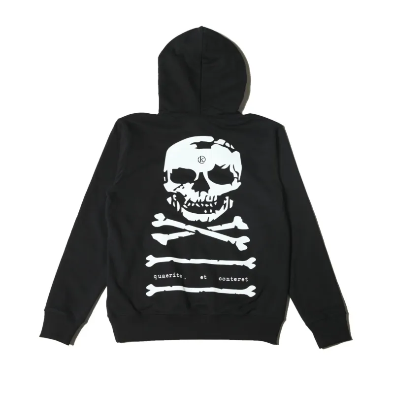 Kong Big Skull Hoodie Black made by Kong