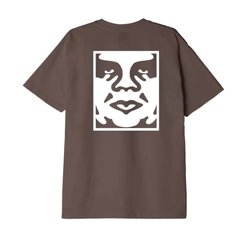 Obey Bold Icon Heavyweight T shirt Silt sold by Kong