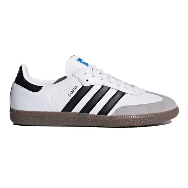 Adidas Originals Samba OG Cloud White Core Black Clear Granite sold by Kong