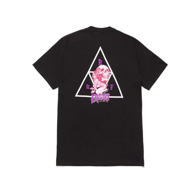 HUF SS RJB TT Tee Black made by Kong