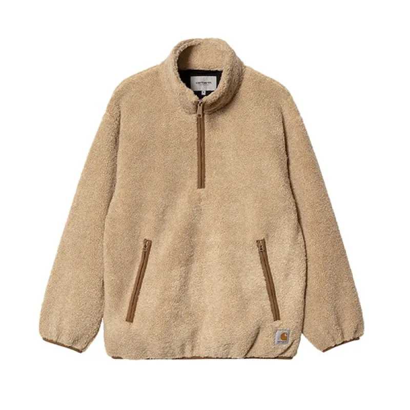 Carhartt WIP Dorper Pullover Liner Dusty H Brown Heather sold by Kong