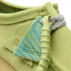 Clarks Wallabee Pale Lime Suede sold by Kong