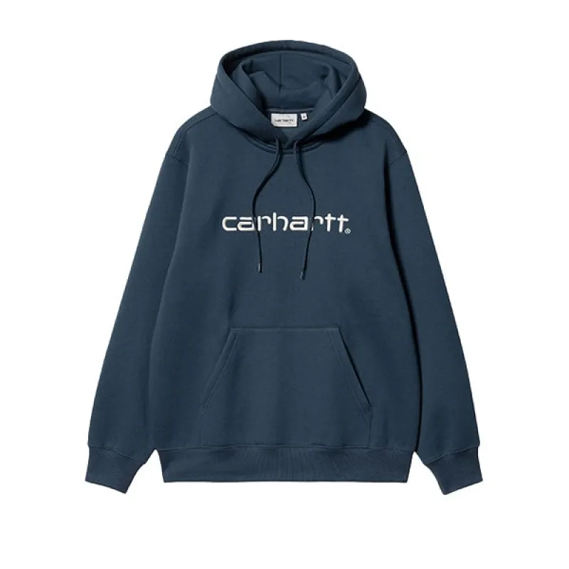 Carhartt WIP Hooded Chase Sweat Squid Salt sold by Kong