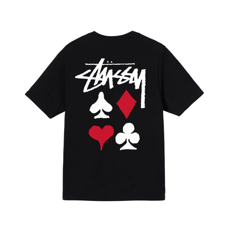 Stussy Full Deck 2 Tee Black sold by Kong