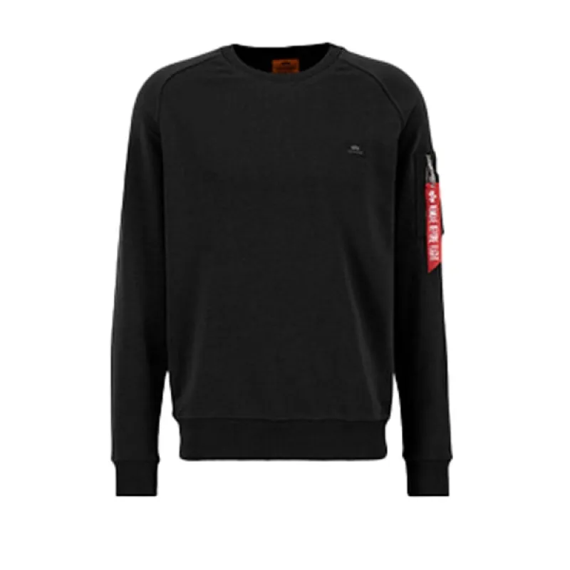 Alpha Industries X-Fit Sweat Black sold by Kong