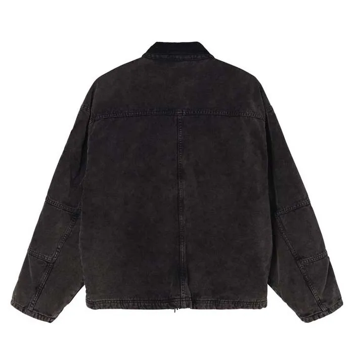 Stussy Washed Canvas Shop Jacket Black sold by Kong product image thumbnail 2