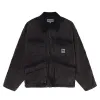 Stussy Washed Canvas Shop Jacket Black sold by Kong