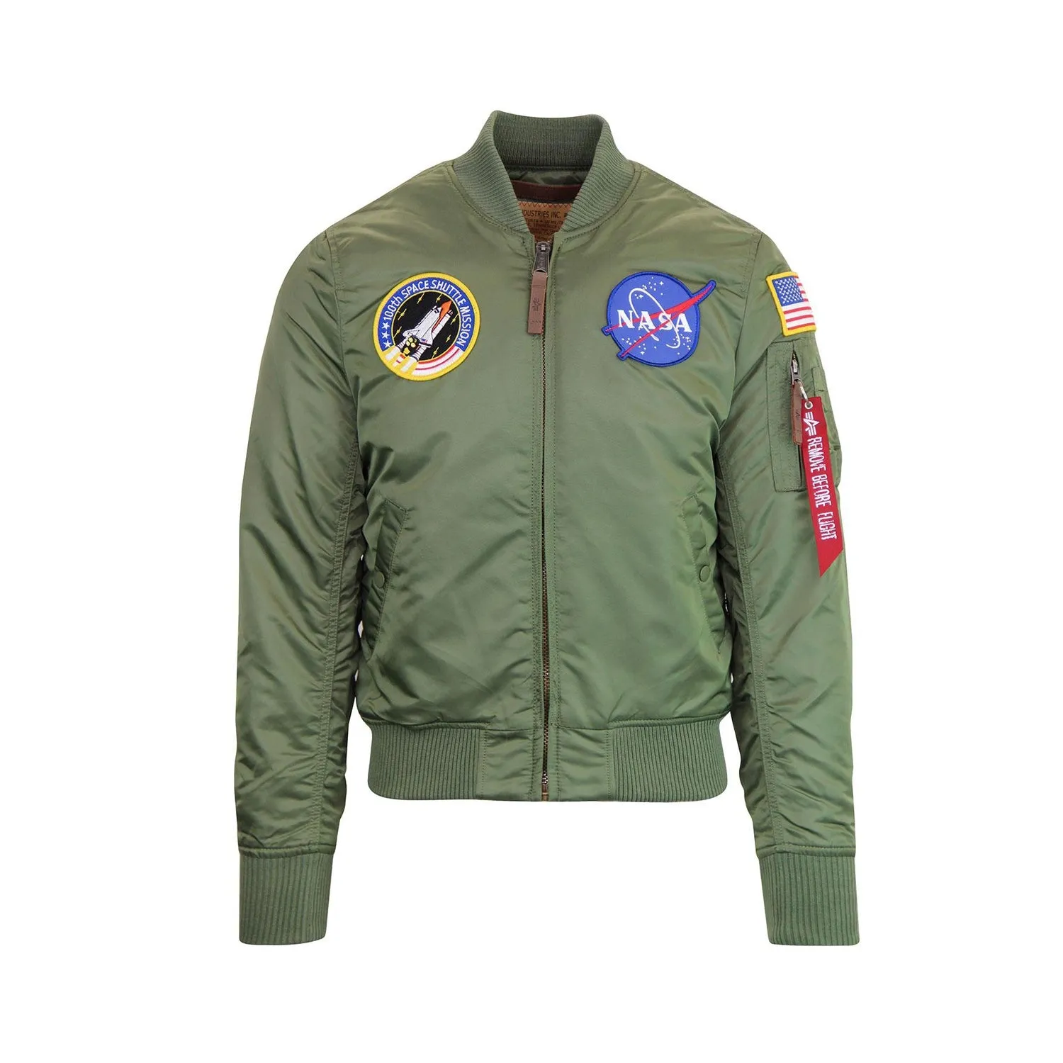 Alpha Industries MA-1 Nasa 01 Sage sold by Kong