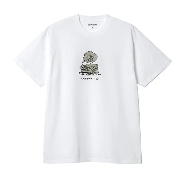 Carhartt WIP SS Other Side T shirt White sold by Kong