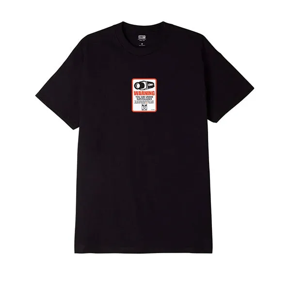 Obey Surveillance T Shirt Black sold by Kong