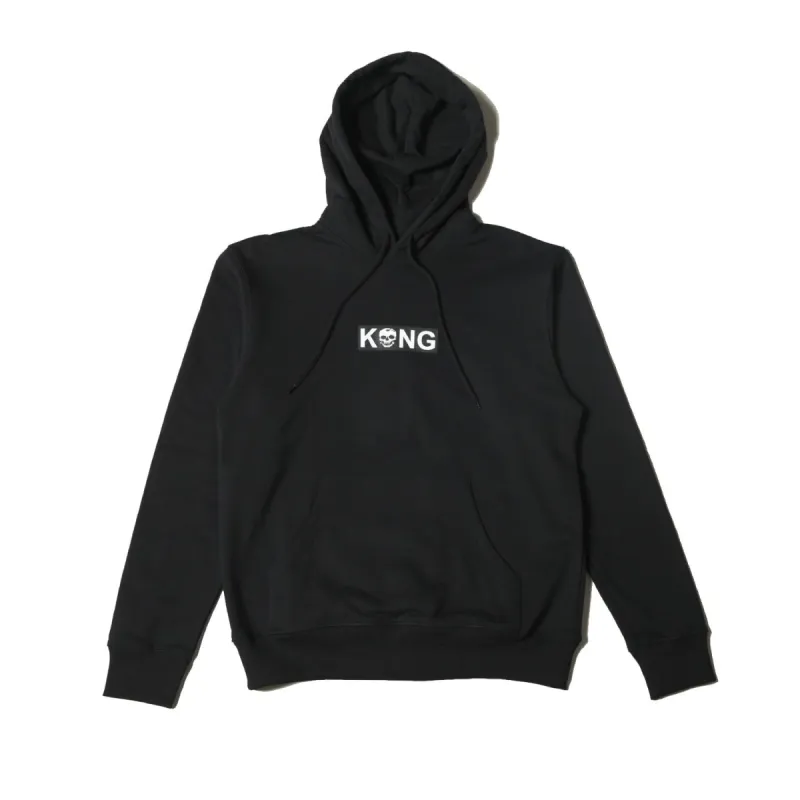 Kong Box Logo Hoodie Black made by Kong