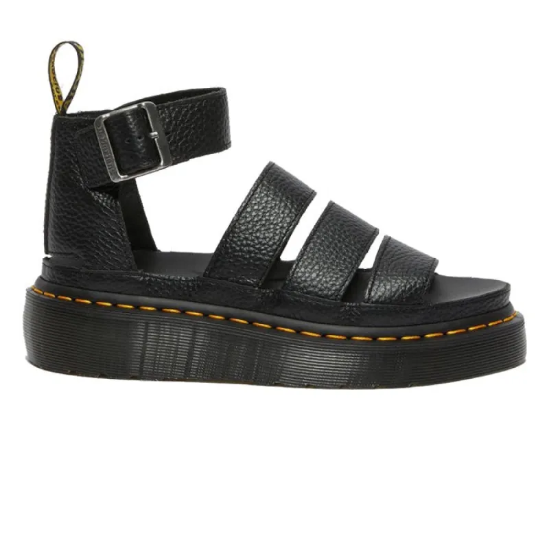 Dr Martens Clarissa II Quad Milled Nappa Black sold by Kong