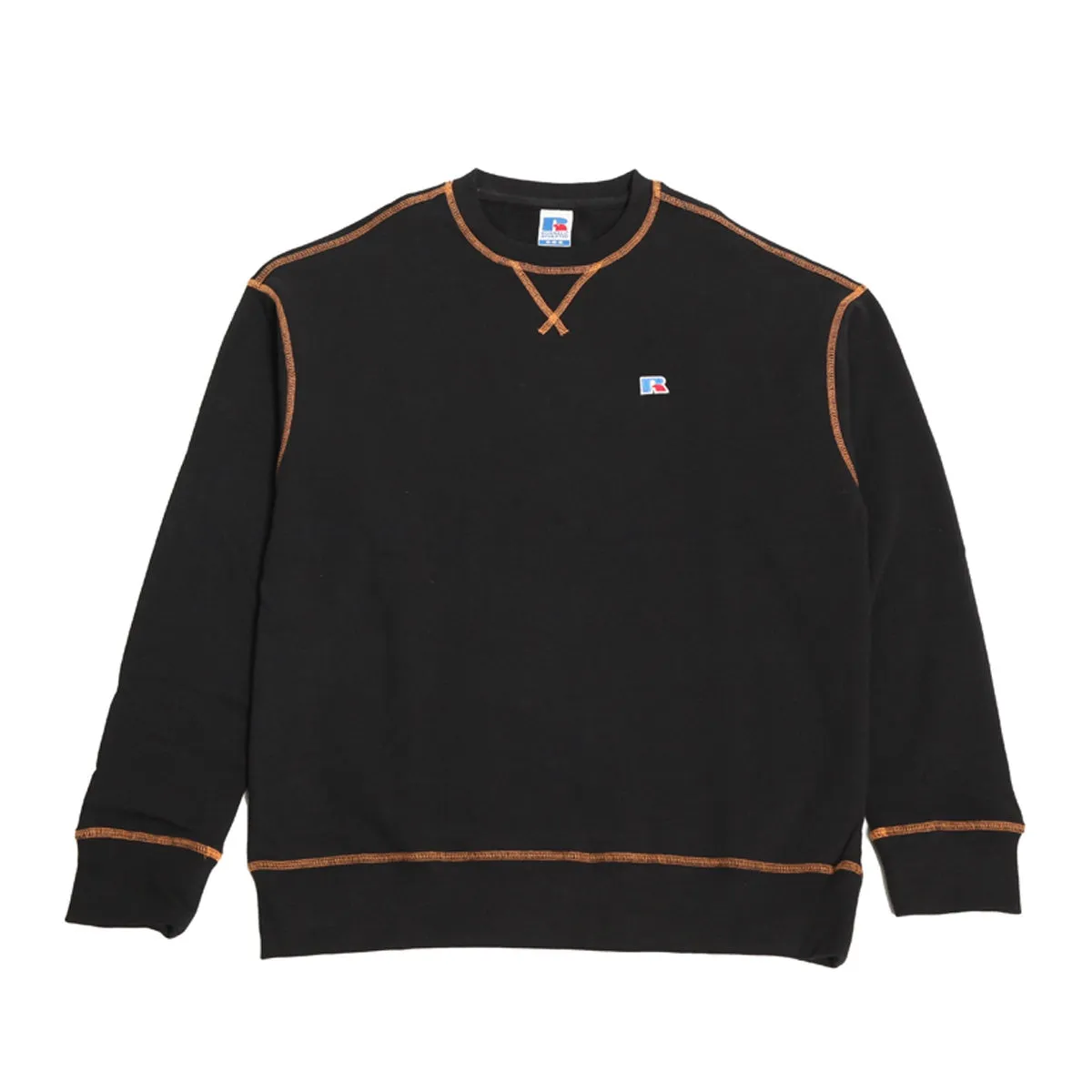 Russell Athletic Collum Crewneck Sweatshirt Black sold by Kong