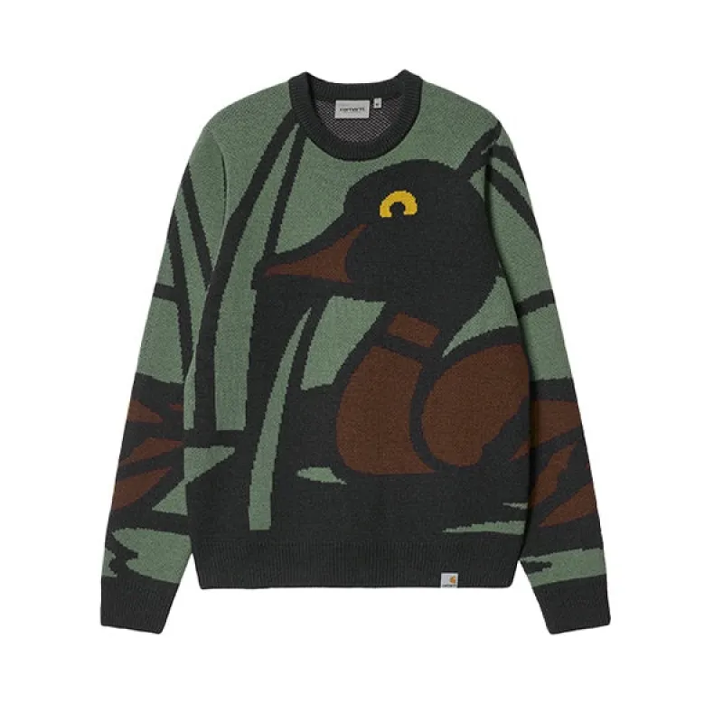 Carhartt WIP Pond Sweater Jaquard made by Carhartt WIP