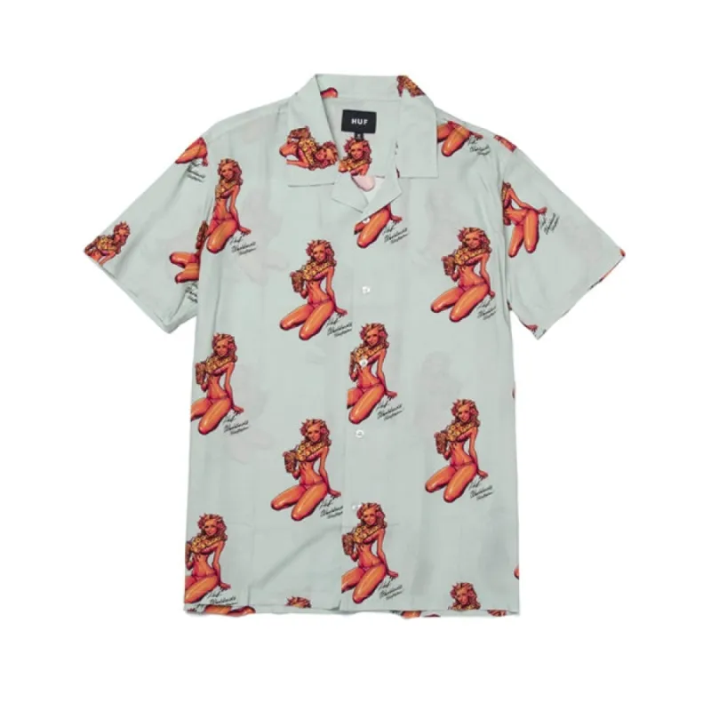 HUF Rockin Jelly Bean S/S Shirt Mint sold by Kong