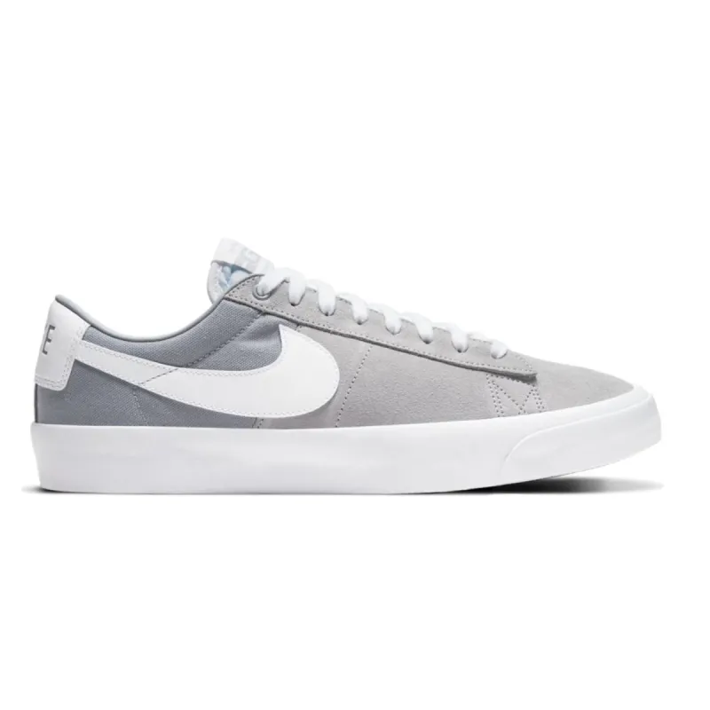 Nike SB Zoom Blazer Low Pro GT Wolf Grey/White-Wolf Grey-White sold by Kong