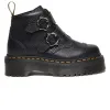 Dr Martens Devon FLWR Milled Nappa Black sold by Kong