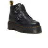 Dr Martens Devon FLWR Milled Nappa Black sold by Kong