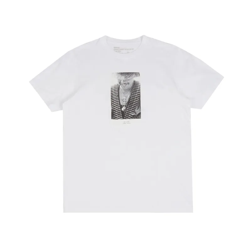 Maharishi War and Peace T Shirt White sold by Kong