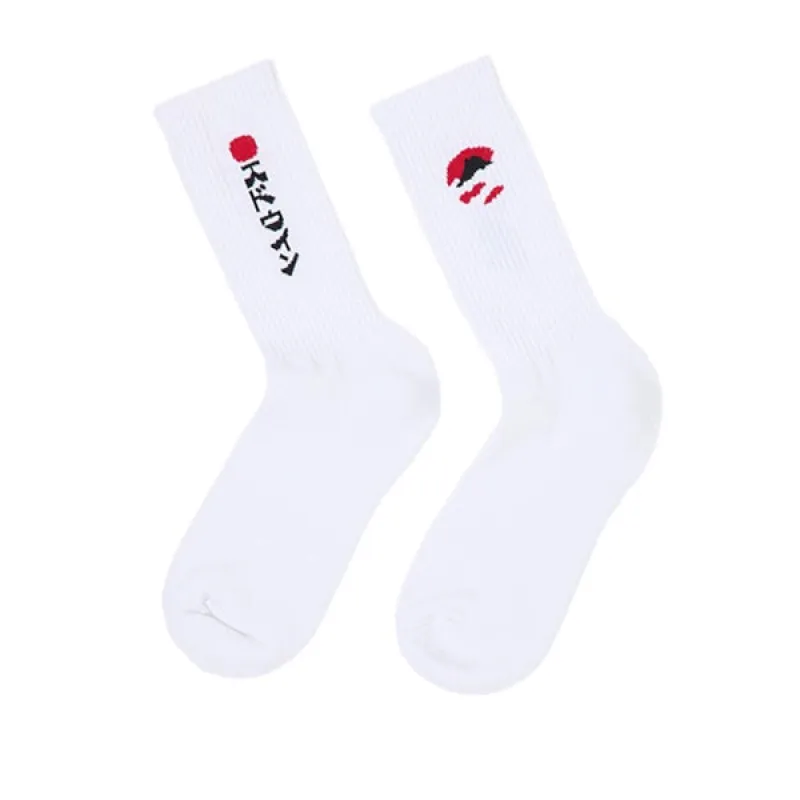 Edwin Kamifuji Socks White made by Edwin