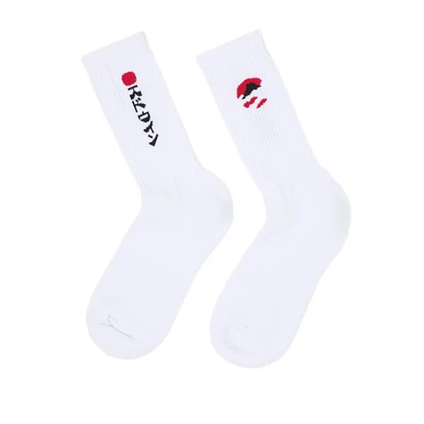 Edwin Kamifuji Socks White sold by Kong