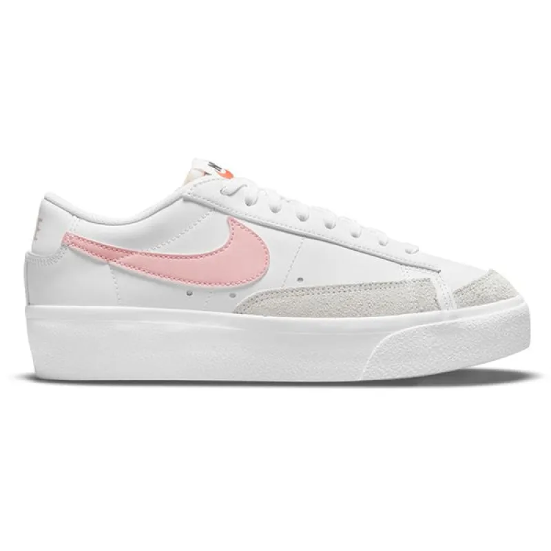 Nike W Blazer Low Platform White Pink Glaze sold by Kong