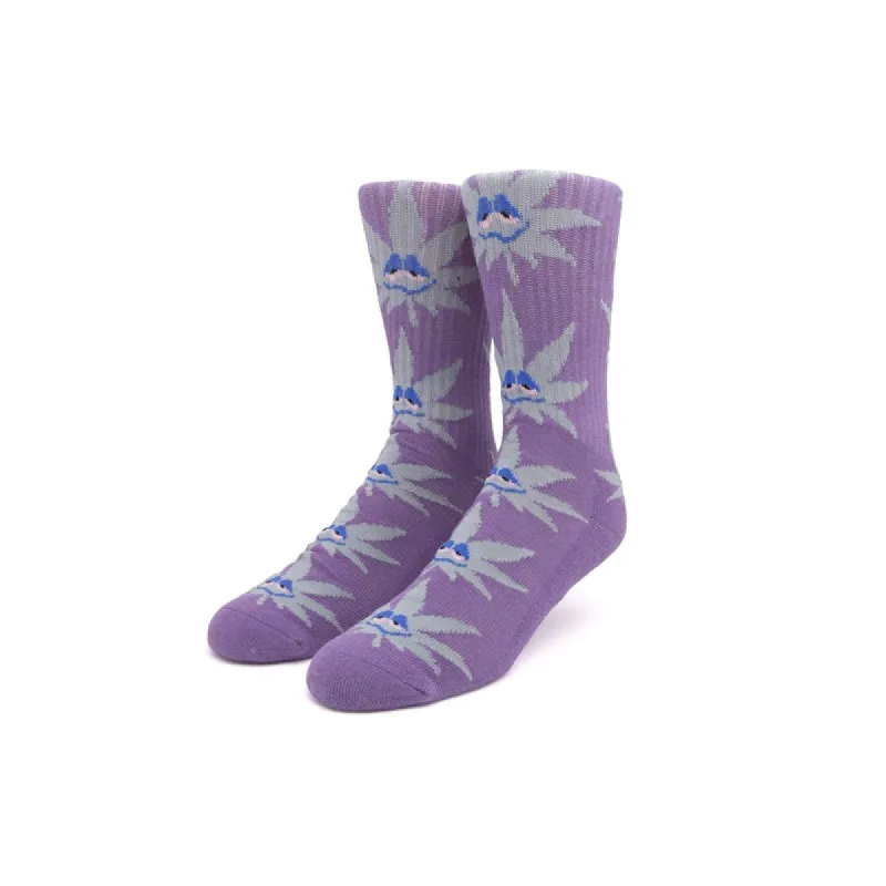 HUF Green Buddy Strains 2.0 Sock Violet sold by Kong