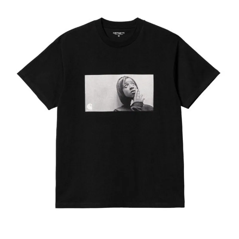 Carhartt WIP SS Archive Girl T shirt Black sold by Kong