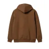 Carhartt WIP Hooded Carhartt Sweat Tamarind White sold by Kong