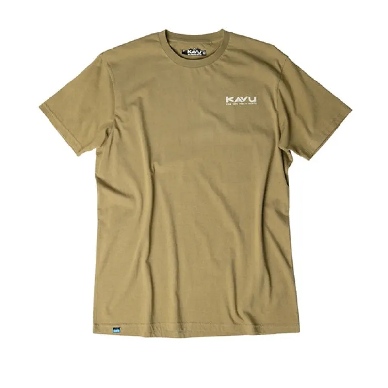 KAVU Paddle Out T shirt Dusty Olive sold by Kong