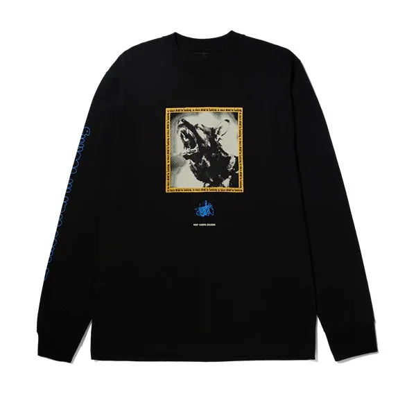 Huf Beware LS Tee Black sold by Kong