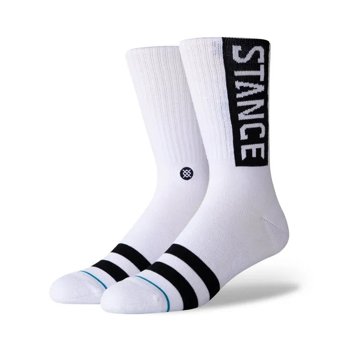 Stance OG Crew Sock White sold by Kong