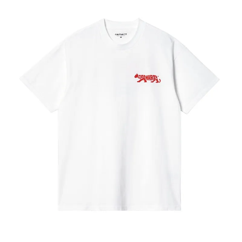 Carhartt WIP SS Rocky T Shirt White sold by Kong