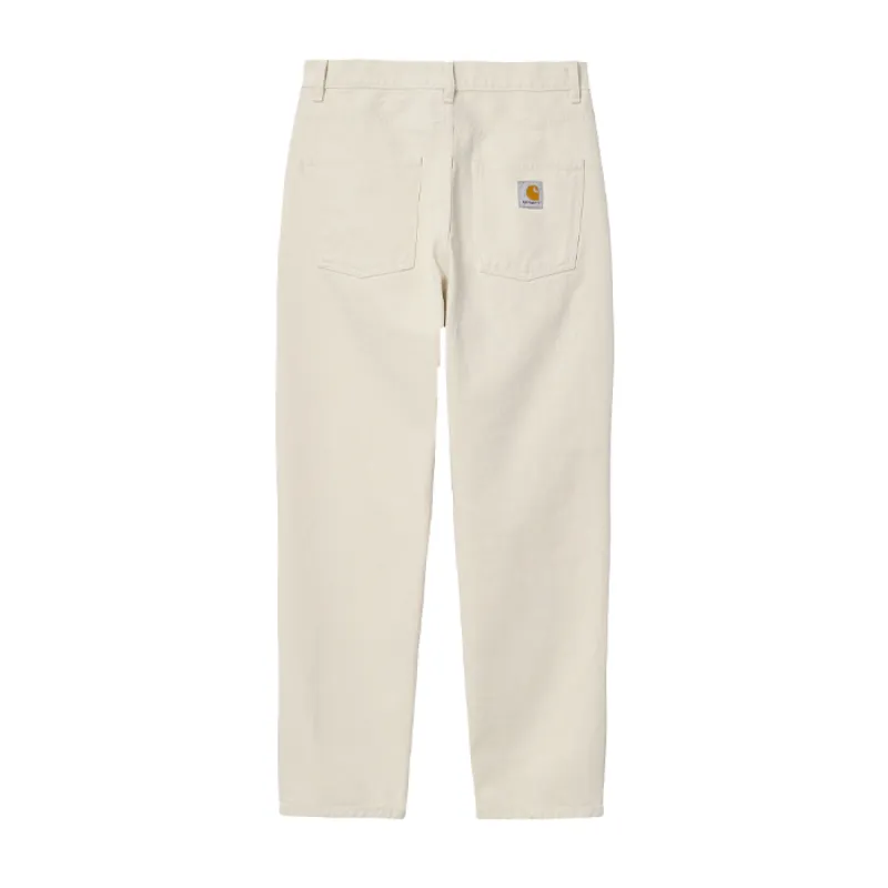 Carhartt WIP Newel Pant Natural Stone Washed sold by Kong