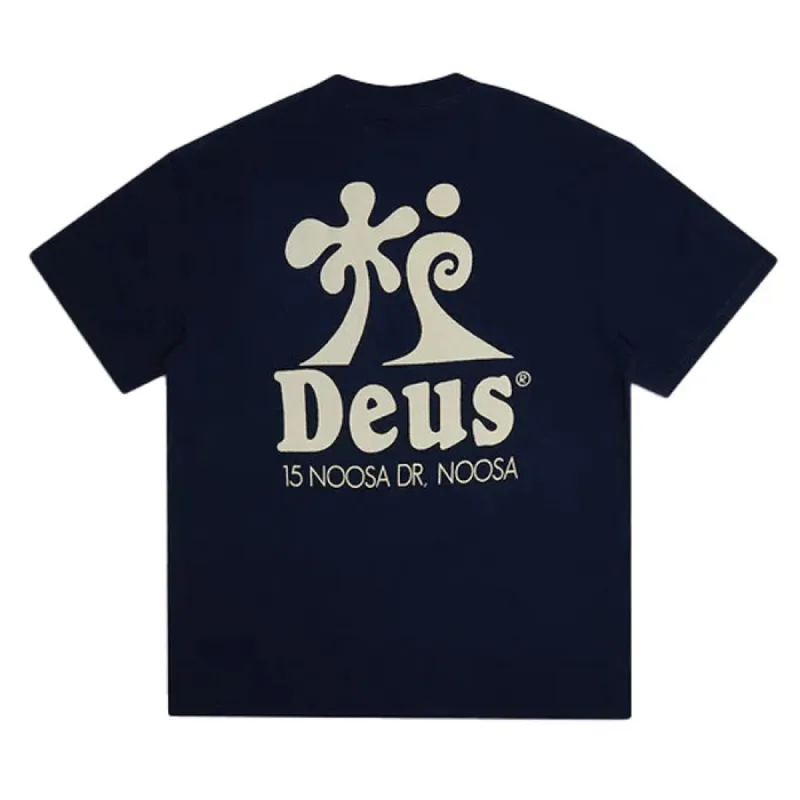Deus Wobbles Tee Navy sold by Kong