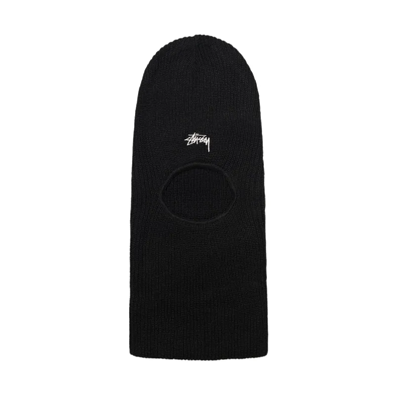Stussy Stock Knit Balaclava Black sold by Kong