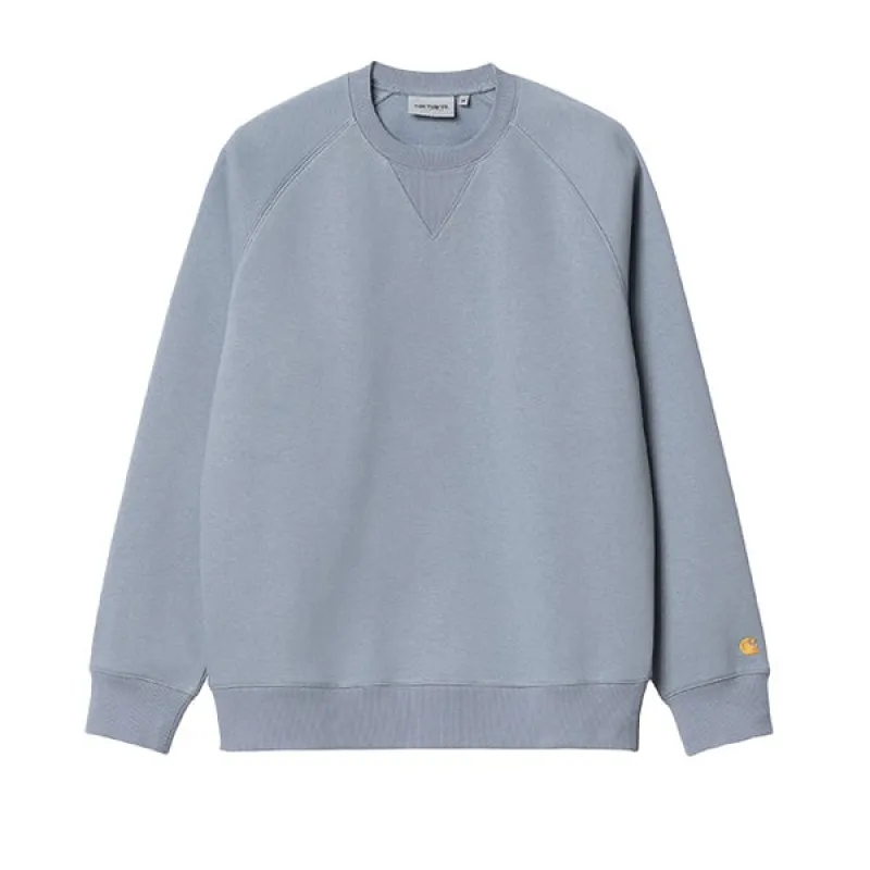 Carhartt WIP Chase Sweat Mirror Gold sold by Kong