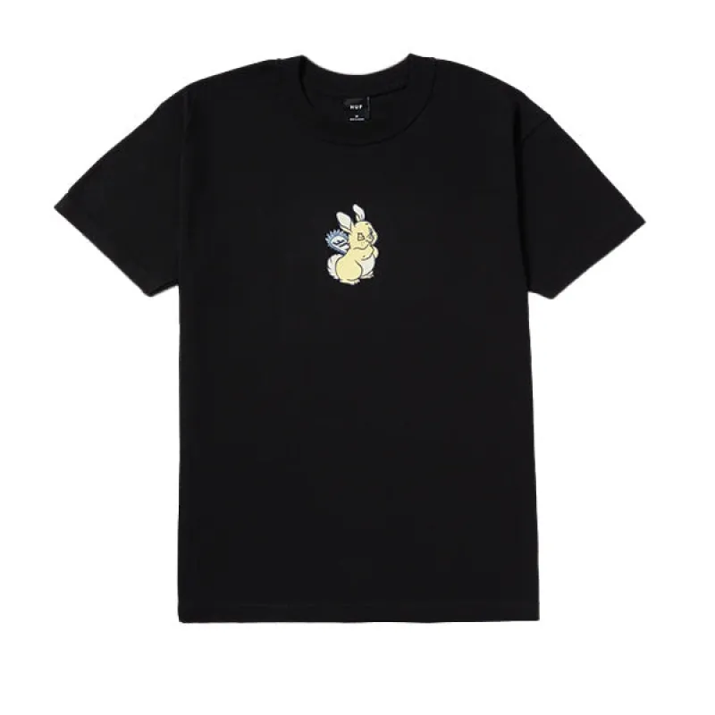 Huf Bad Hare Day SS Tee Black sold by Kong