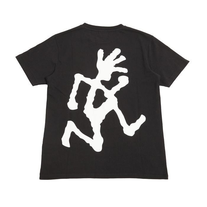 Gramicci Big Runningman Tee Black sold by Kong