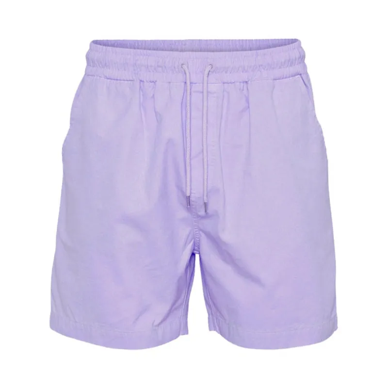 Colorful Standard Organic Twill Shorts Soft Lavender sold by Kong