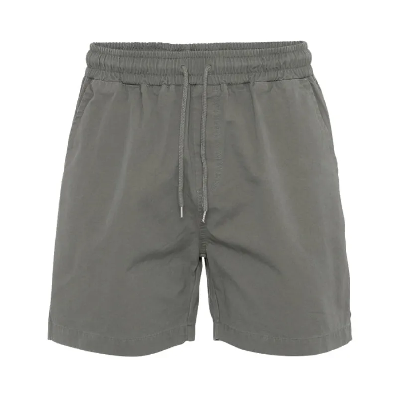 Colorful Standard Organic Twill Shorts Dusty Olive sold by Kong