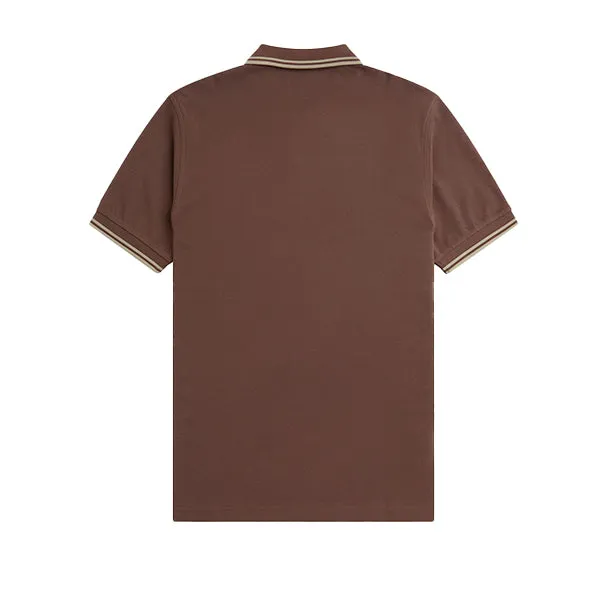 Fred Perry Twin Tipped Shirt Carrington Brick Warm Grey sold by Kong product image thumbnail 2