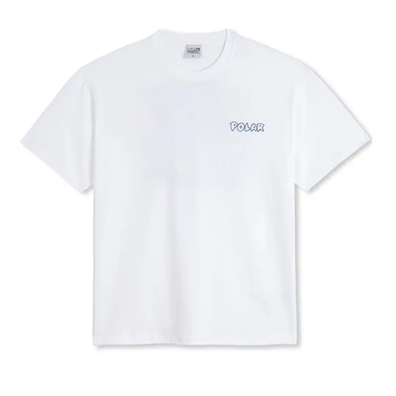 Polar Skate Co Crash Tee White sold by Kong