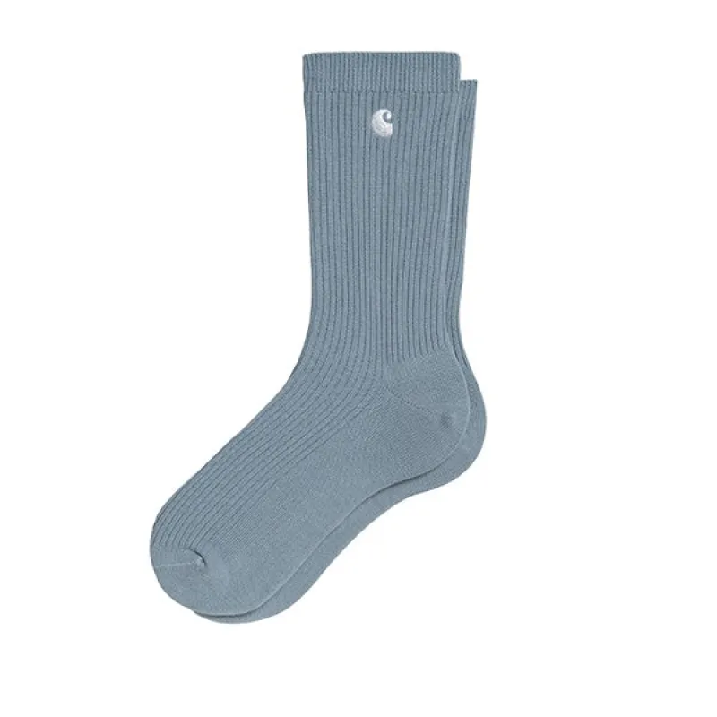 Carhartt WIP Madison Pack Socks Frosted Blue sold by Kong