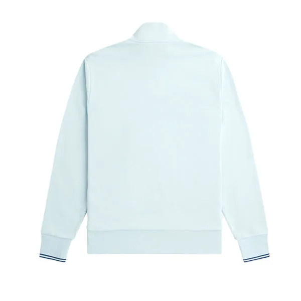 Fred Perry Half Zip Sweatshirt Light Ice Midnight Blue sold by Kong product image thumbnail 2