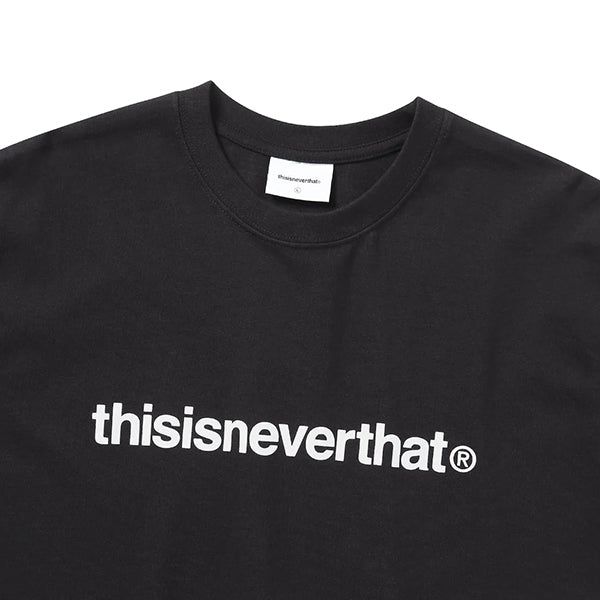 thisisneverthat T Logo Tee Black sold by Kong product image thumbnail 3